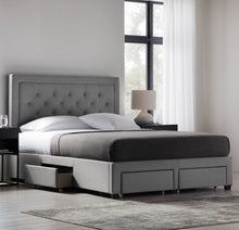Load image into Gallery viewer, Watson Upholstered Platform Bed